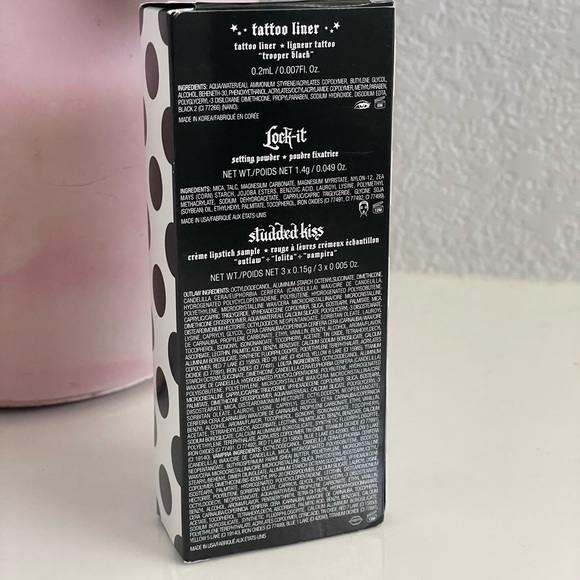 NEW IN BOX Kat von D Beauty Birthday Gift from Sephora Liner, Lipstick, & Powder - Picture 2 of 3